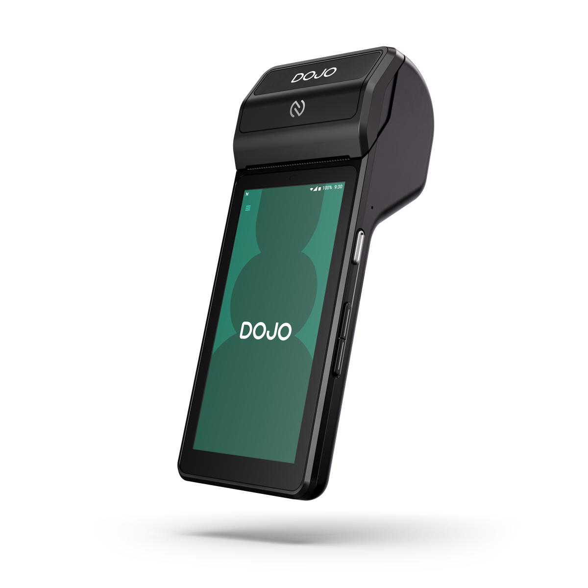 Electronics product render: Handheld card payment terminal